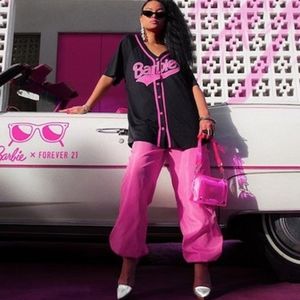 Flawed Forever 21 Barbie jersey top 3X